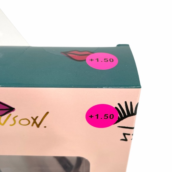 Betsey Johnson Cat’s Eye Reading Glasses +1.50 - Picture 3 of 5